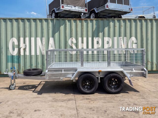 10x5 Tandem Box Trailer with 600mm Removable Cage â Y-Series 2000kg ATM Galvanised - photo 4 of 8