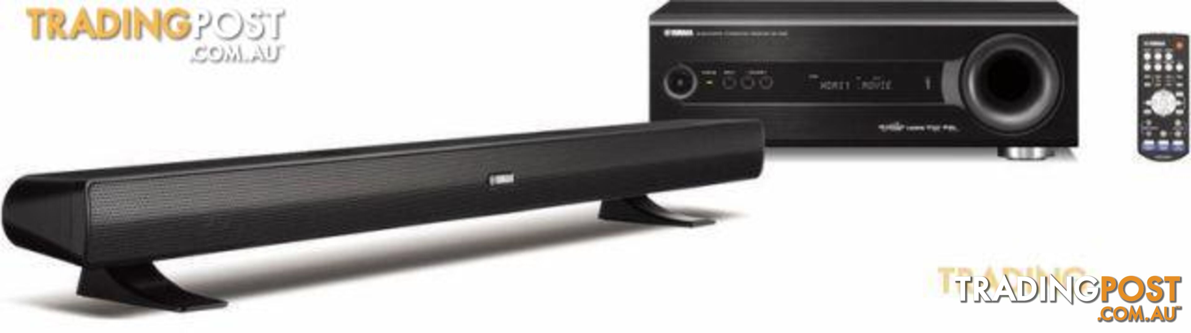 Yamaha YHT-S400 Sound Bar inc sub/control box clearance, s/hand