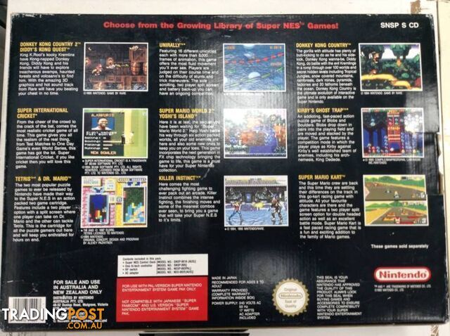Super Nintendo in Original Box - photo 2 of 4