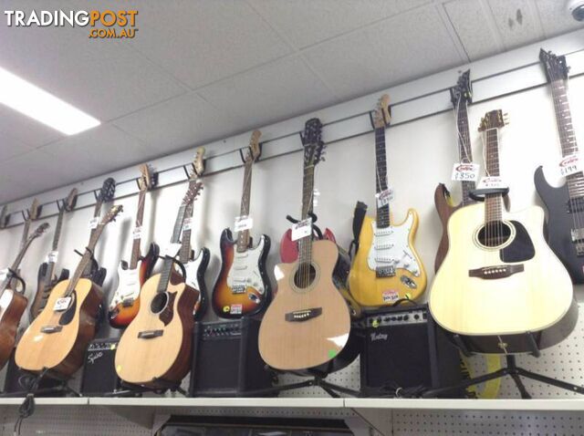 Electric, Bass and Acoustic Guitars on SALE
