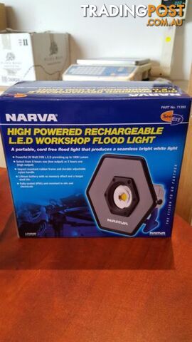 Narva rechargeable L.E.D workshop flood light