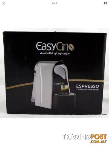 NEW - Espresso Coffee Machine with Milk Frother + 700 Capsules