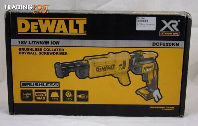 DeWalt 18V Li-ion Brushless Collated Drywall Screwdriver