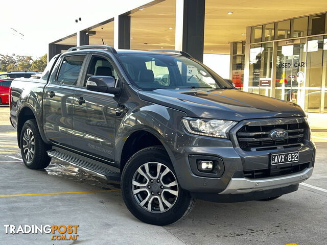 2018 FORD RANGER WILDTRAK PX MKIII 2019.00MY UTE