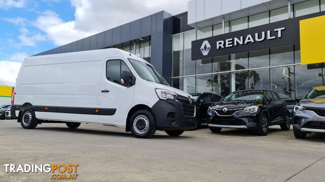 2024 RENAULT MASTER AMT LWB PRO 2.3L T/D 110KW 6SPD VAN