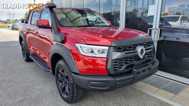 2024 GWM CANNON AUTO UTE  XSR 4X4 2.0L T/D 8SPD UTE