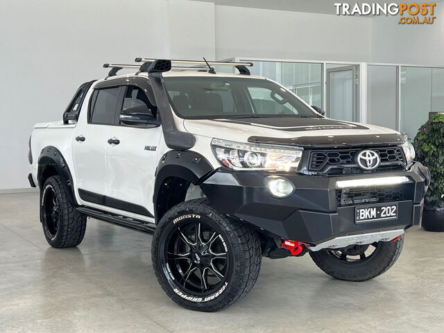 2018 TOYOTA HILUX RUGGED X GUN126R UTE