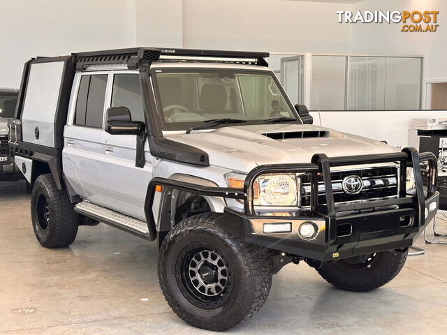 2022 TOYOTA LANDCRUISER GXL MANUAL 4X4 DOUBLE CAB CAB CHASSIS