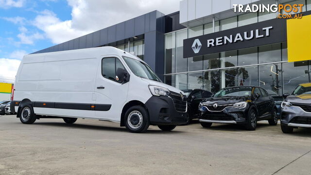 2024 RENAULT MASTER AMT LWB PRO 2.3L T/D 110KW 6SPD VAN