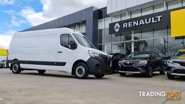 2024 RENAULT MASTER AMT LWB PRO 2.3L T/D 110KW 6SPD VAN