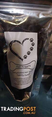 Dehydrated dog treats