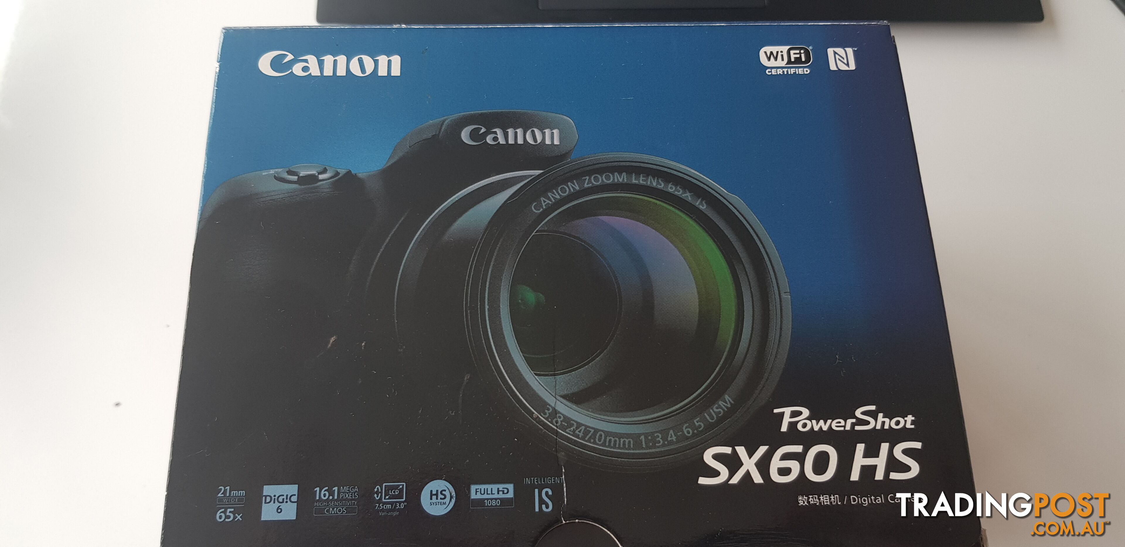 Like New Canon PowerShot SX60 Camera Filmmaker