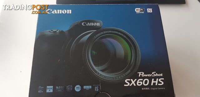 Like New Canon PowerShot SX60 Camera Filmmaker