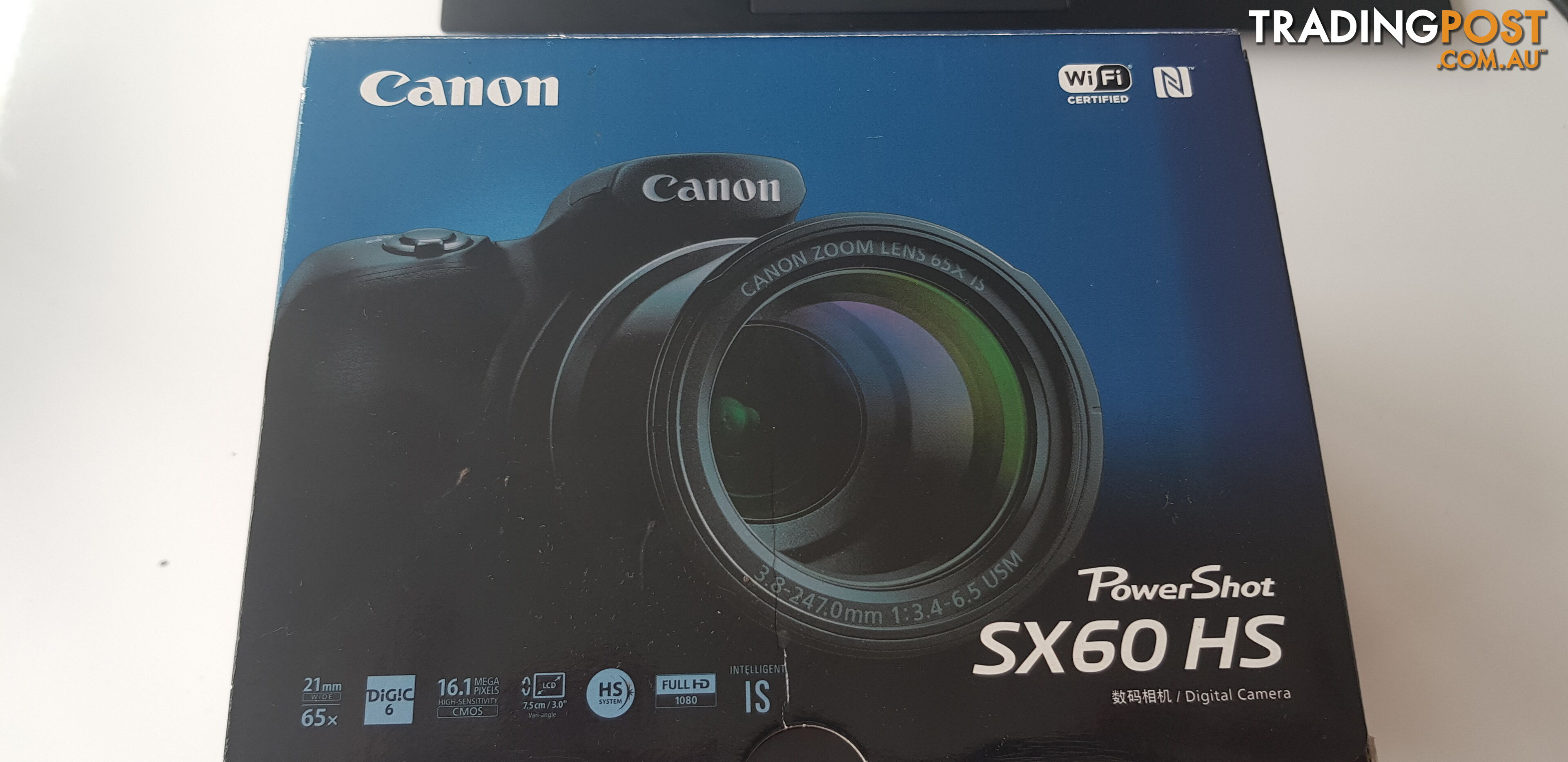 Like New Canon PowerShot SX60 Camera Filmmaker