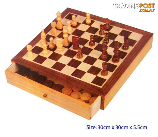 Chess & Checkers with 2 Draws - AETL1079