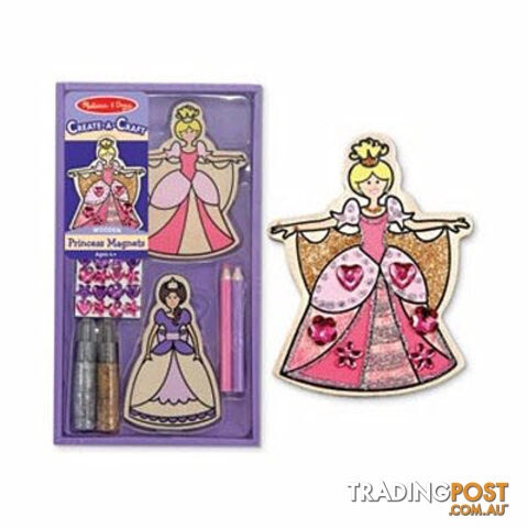 M&D - Create-A-Craft Princess Magnets - ETM4587