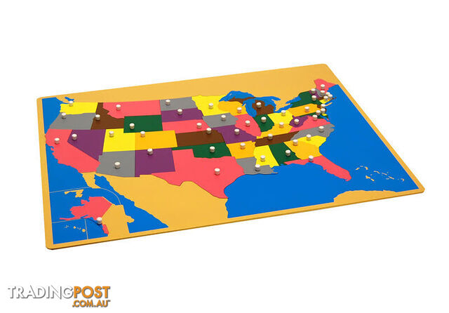 Puzzle Map Of USA - GE010