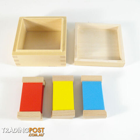 First Box of Colour Tablets - Wooden Holders - SE010-W