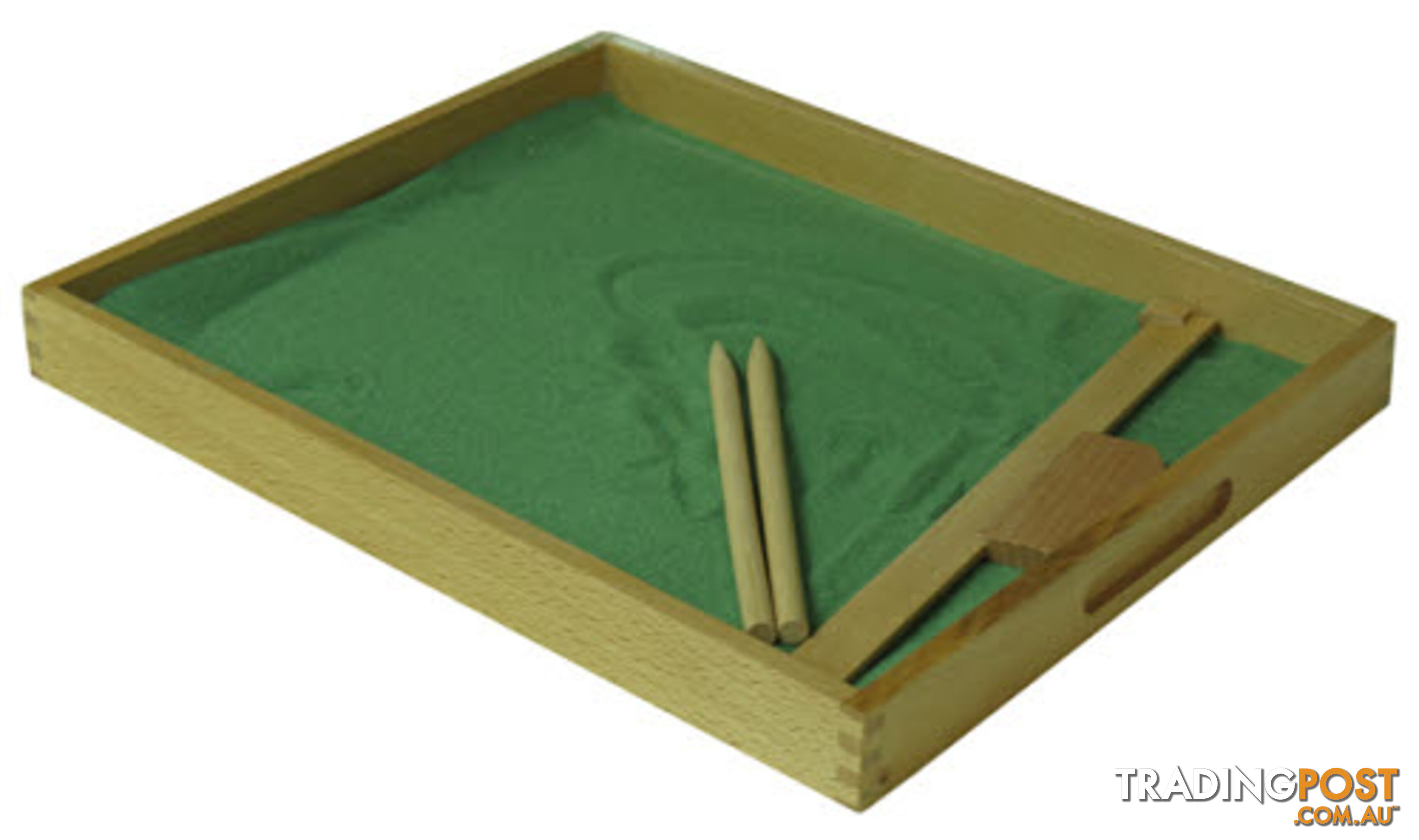 Sand Tracing Tray - Large with clear base and tools - LA43000