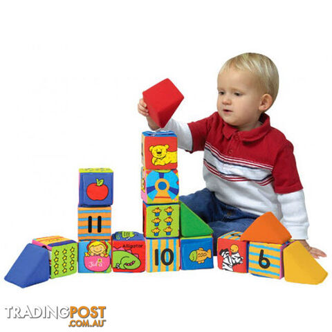 Blocks 'n' Learn Soft - by K's Kids - ETM0458