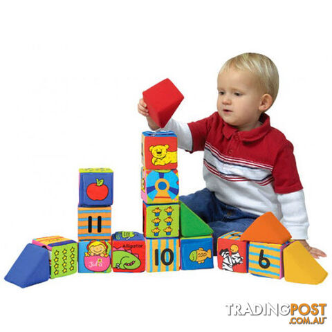 Blocks 'n' Learn Soft - by K's Kids - ETM0458