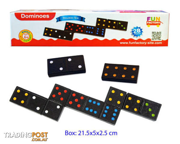 Dominoes - Double Six 28pcs - AETL3290