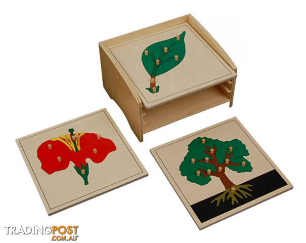 Botany Puzzles Tree, Leaf, Flower (cabinet not included) - BO00678.505400