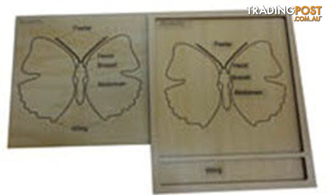 Puzzle Activity Set - Butterfly (discontinued item -min. stock left) - 509006
