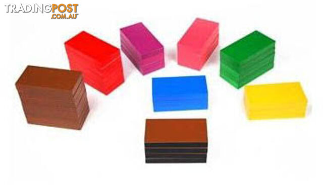 Grammar Filling Boxes Set (36 Traditional Coloured Boxes) - LA050.3170
