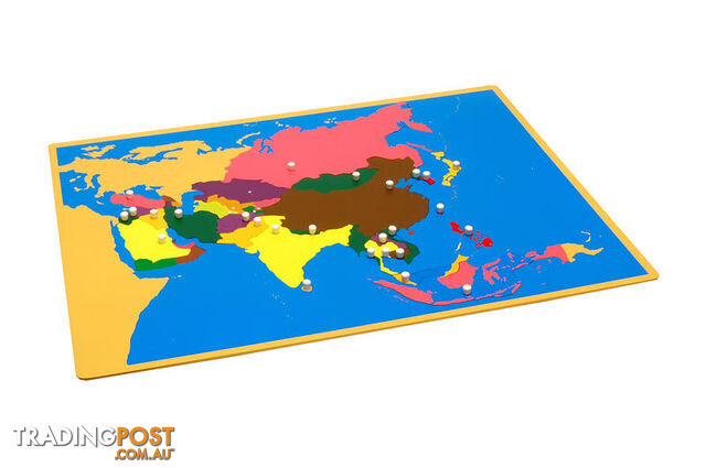 Puzzle Map Of Asia - GE008
