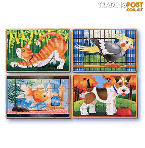 M&D â€“ Pets Puzzles in a Box (set of 4) - ETM3790