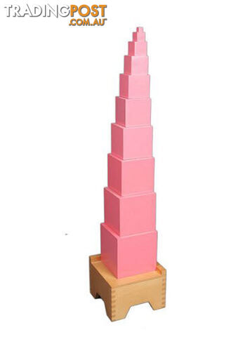 Pink Tower and Stand - Budget - SE005-1.5047