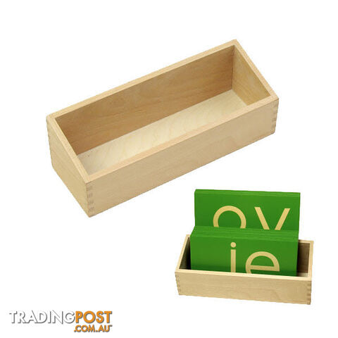 Sandpaper Double Letters Box - LA009-2