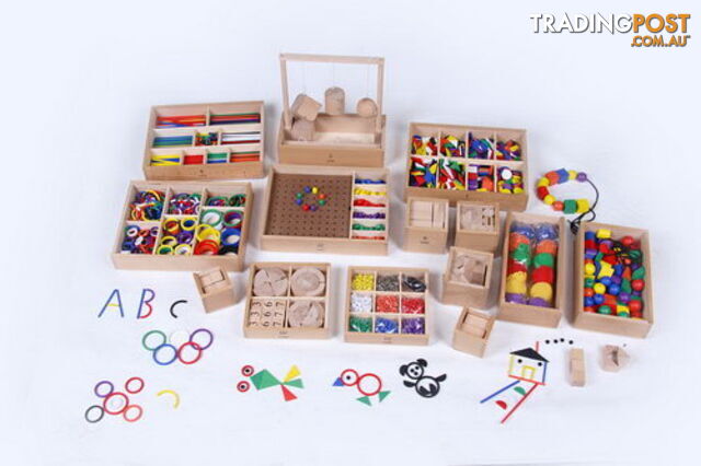 FROEBEL GIFTS - Complete 14 Activity Set - CL5FROE
