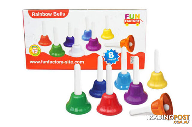 Bells Set - 8 Tone w/plastic Handle - AETL0075