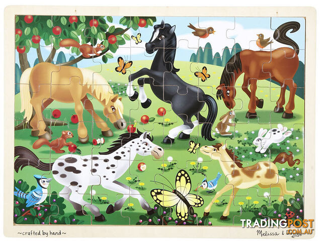 M&D - Frolicking Horses Jigsaw 48pc - ETM3801
