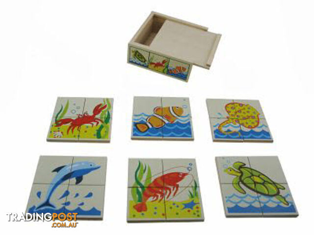 Sea Animal Puzzle Box - ETE0156