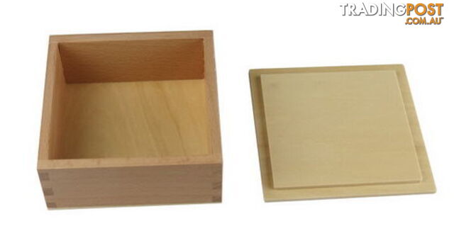 Wooden Language Box with Lid - Natural - LA45730