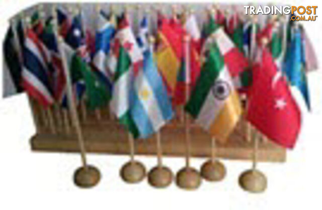 Flags & Stand of World (50) - GE41720