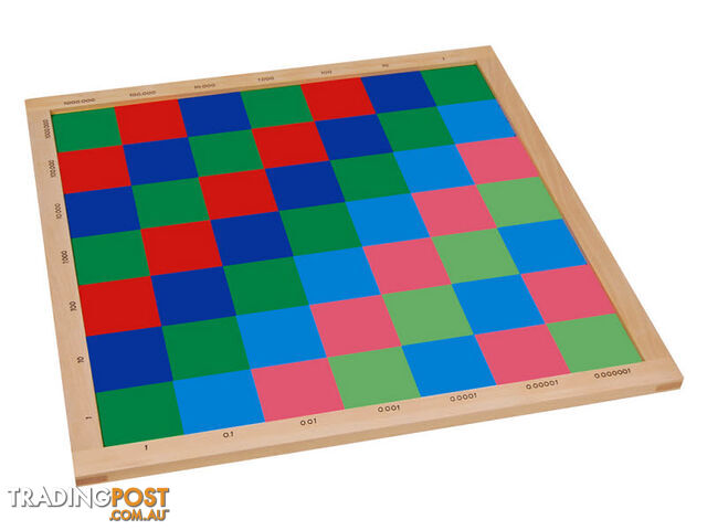 Decimal Checker Board - Square - MA085-3