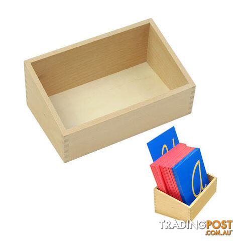 Sandpaper Letters Box for Cursive or Print - LA009-1