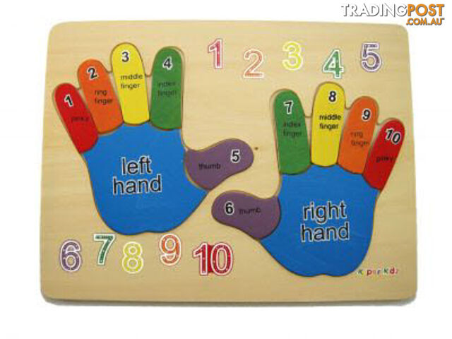 Left and Right Hand Puzzle - ETE0210