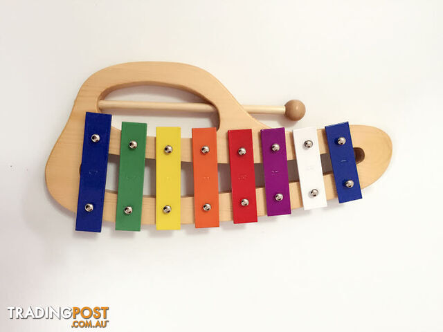 Curved Wooden Xylophone - MU50229-KM021