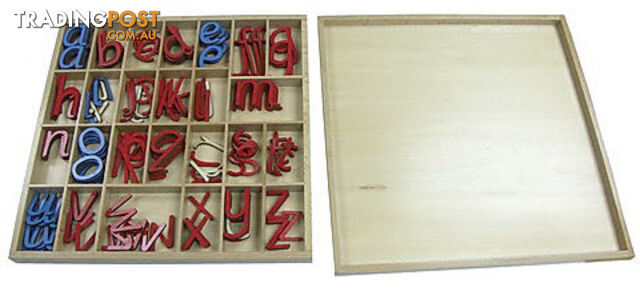 Movable Alphabet Small Sassoon w/out box - LA49200