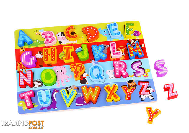 Alphabet Puzzle Board Large (only 3 Left) - ETE0005