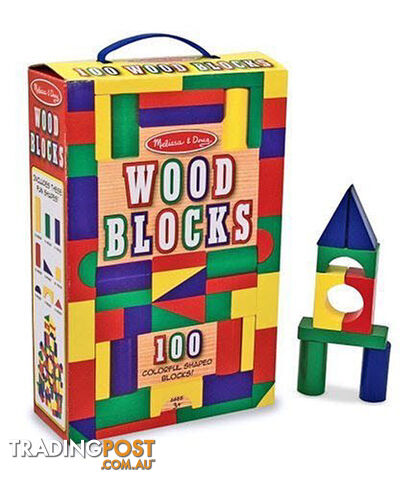 M&D - Wood Blocks - 100 pcs - ETM0481