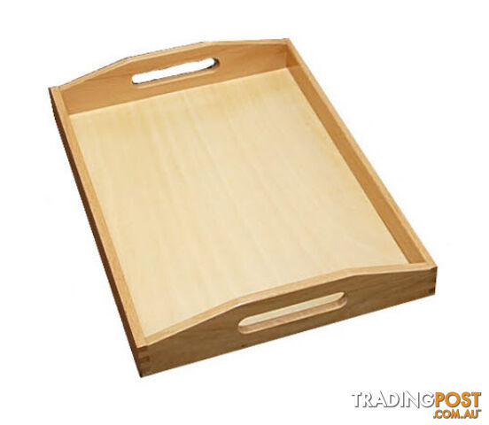 Wooden Tray with Cutout Handles - Medium - PR018-2