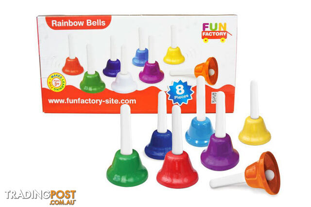 Bells Set - 8 Tone w/plastic Handle - ETL0075