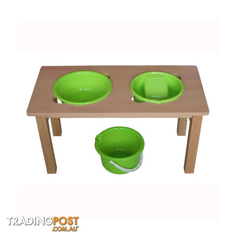 Washing Table for 0-3 year olds -  in Beech Wood - FT45001