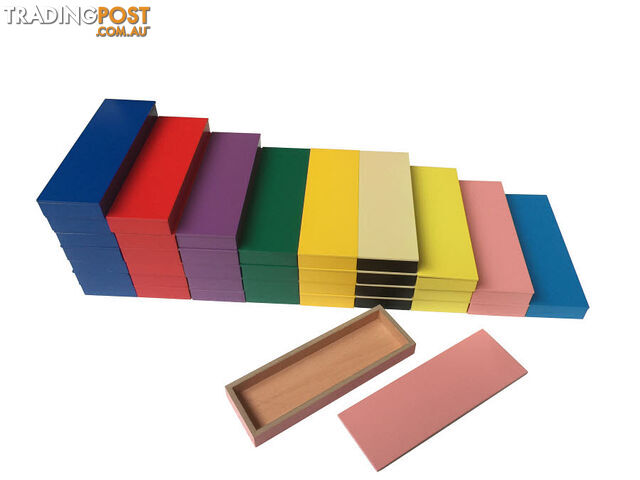 Grammar Filling Boxes Set (37 Modern Coloured Boxes) - LA050.3170-2